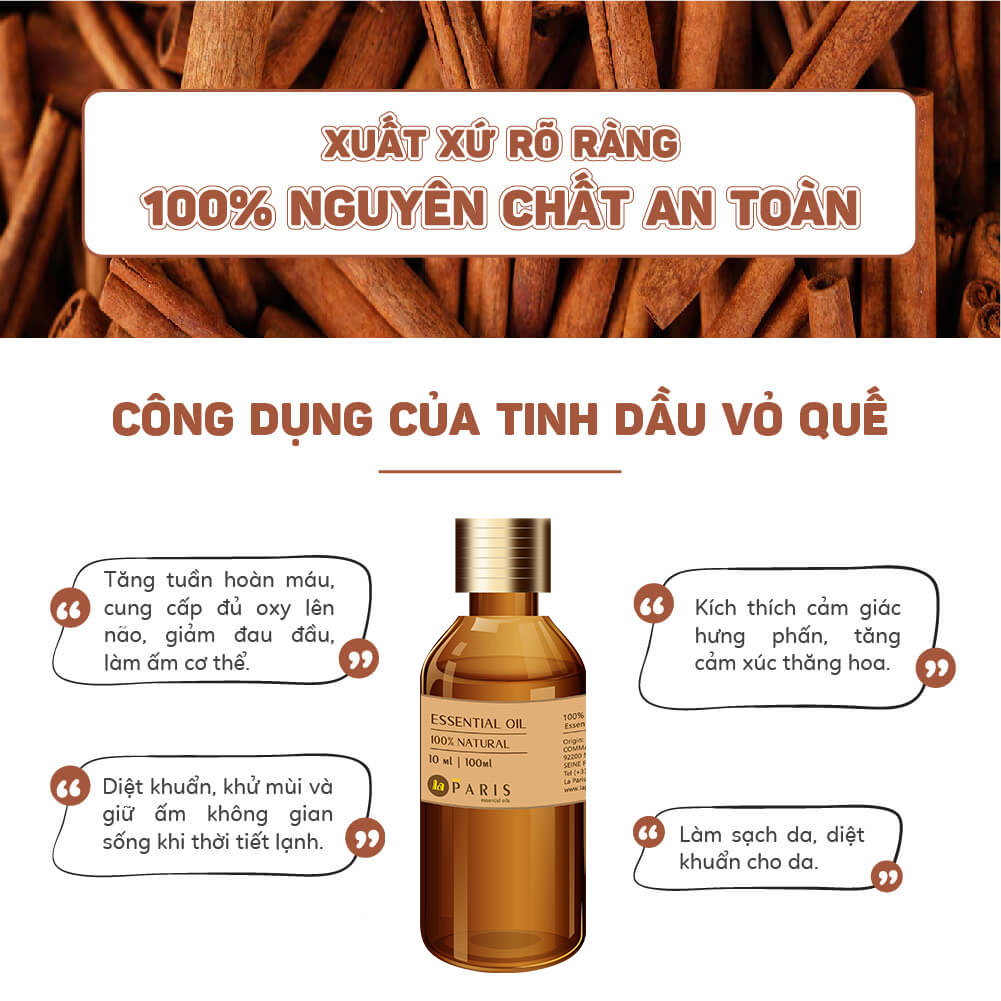 bottle of cinnamon aromatherapy oil - beauty treatment