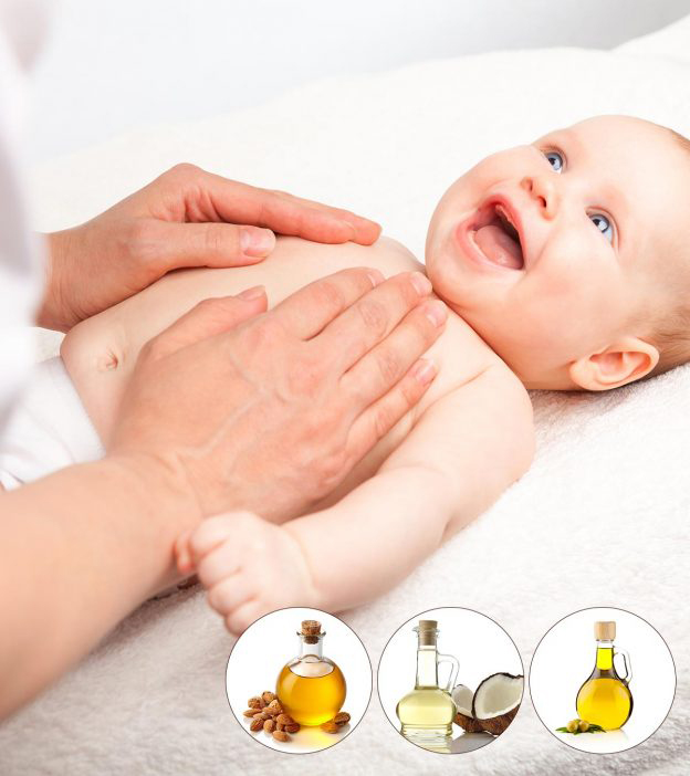 Dầu massage body baby oil thuong hiệu La Paris dành cho làn da nhạy cảm nhất